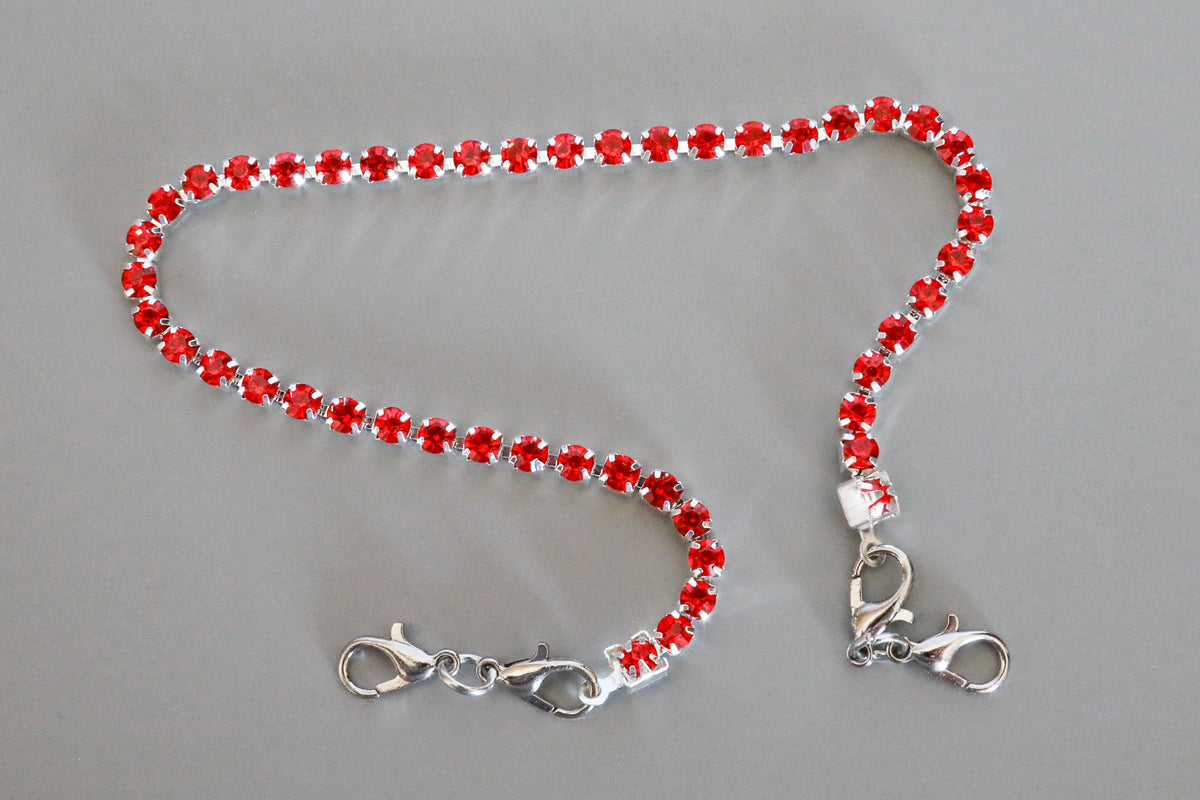 Rhinestone Hat Chains (Multiple Colors)