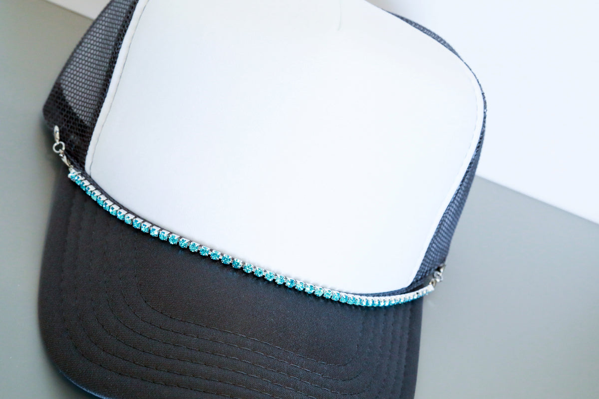 Rhinestone Hat Chains (Multiple Colors)