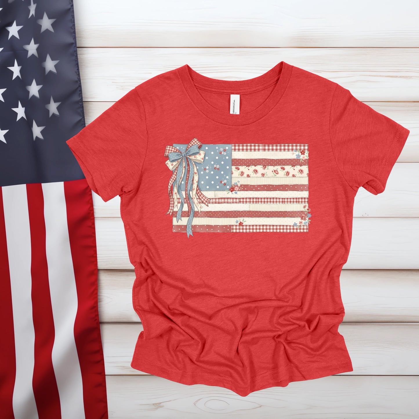 Ribbon Flag (Multiple Color Choices)