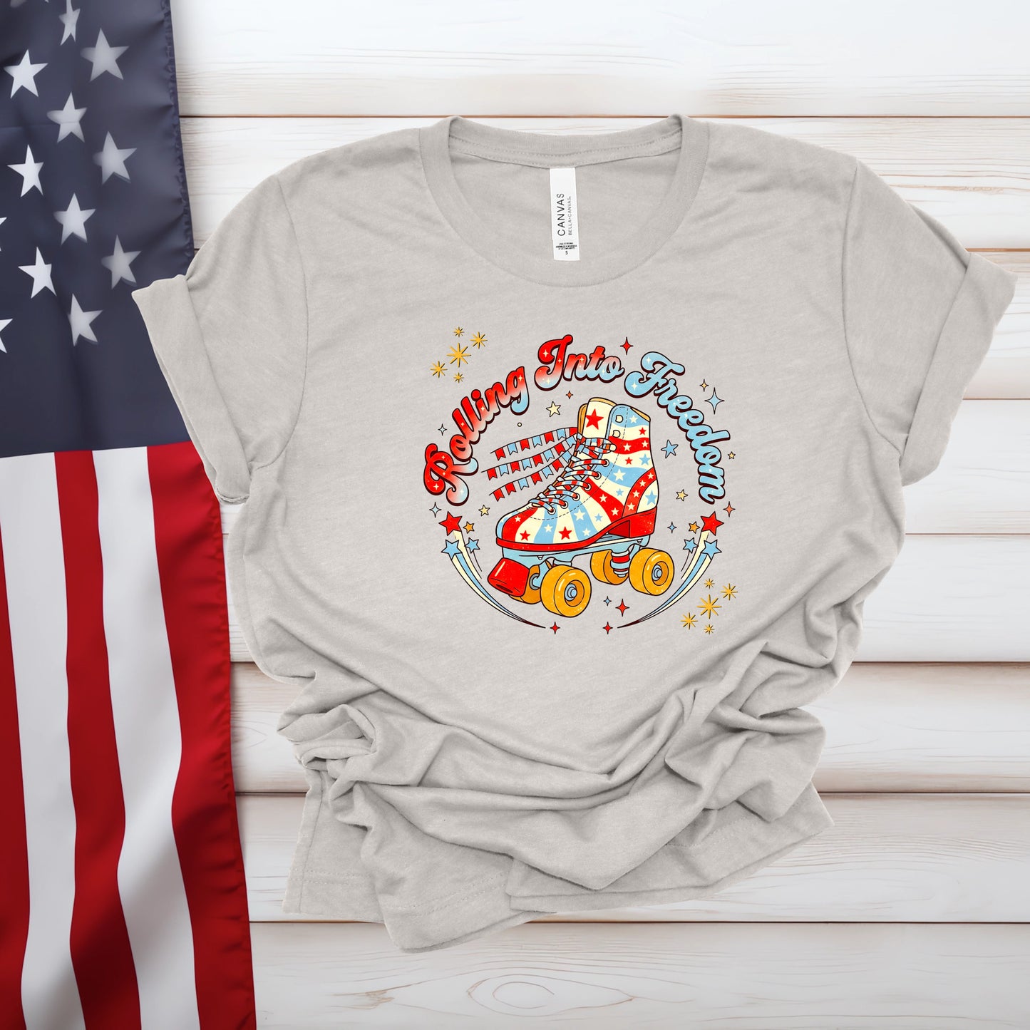 Rolling Into Freedom (Multiple Color Choices)