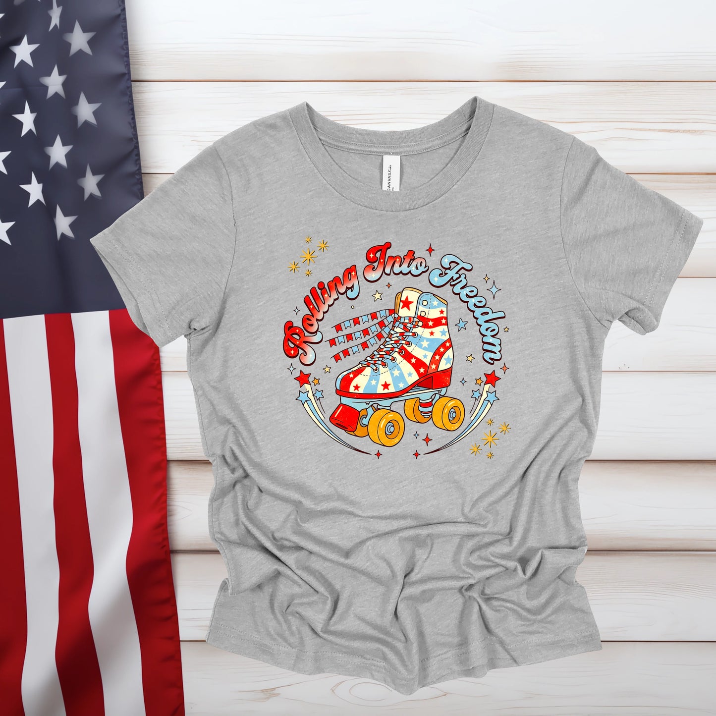 Rolling Into Freedom (Multiple Color Choices)