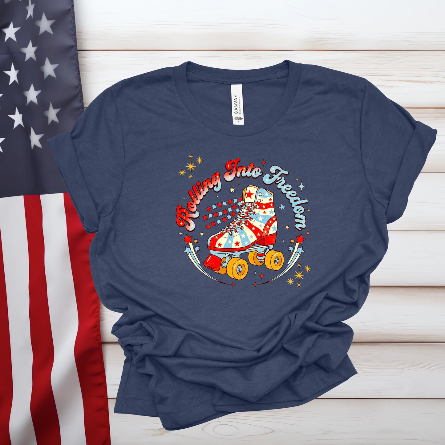 Rolling Into Freedom (Multiple Color Choices)