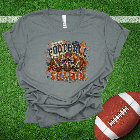 Rustic Football Season (Multiple Color Choices)