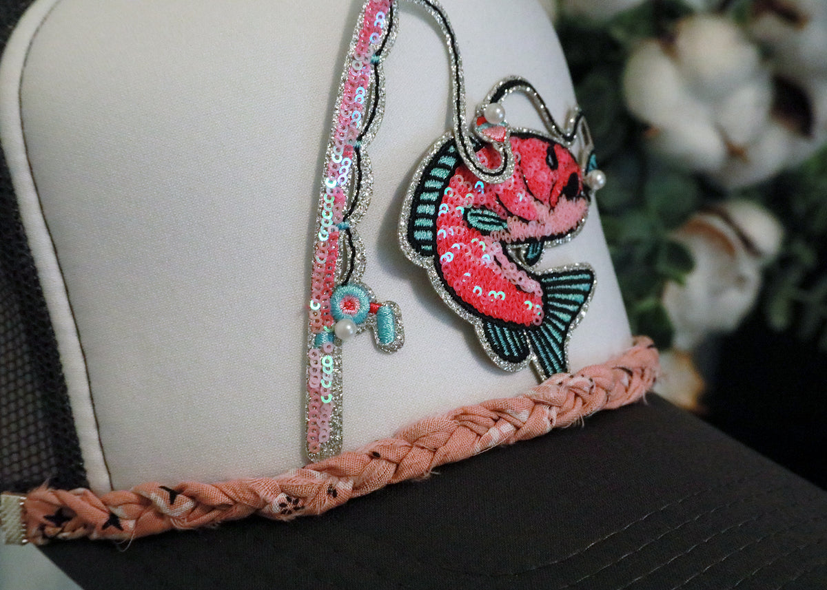 Simple Braided Bandana Trucker Hat Chain (Multiple Colors)