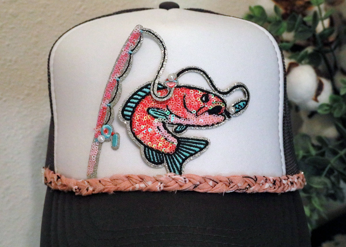 Simple Braided Bandana Trucker Hat Chain (Multiple Colors)