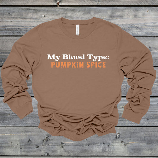 My Blood Type: Pumpkin Spice