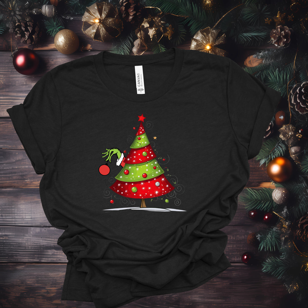 Whimsical Grinch Tree (Multiple Color Choices)