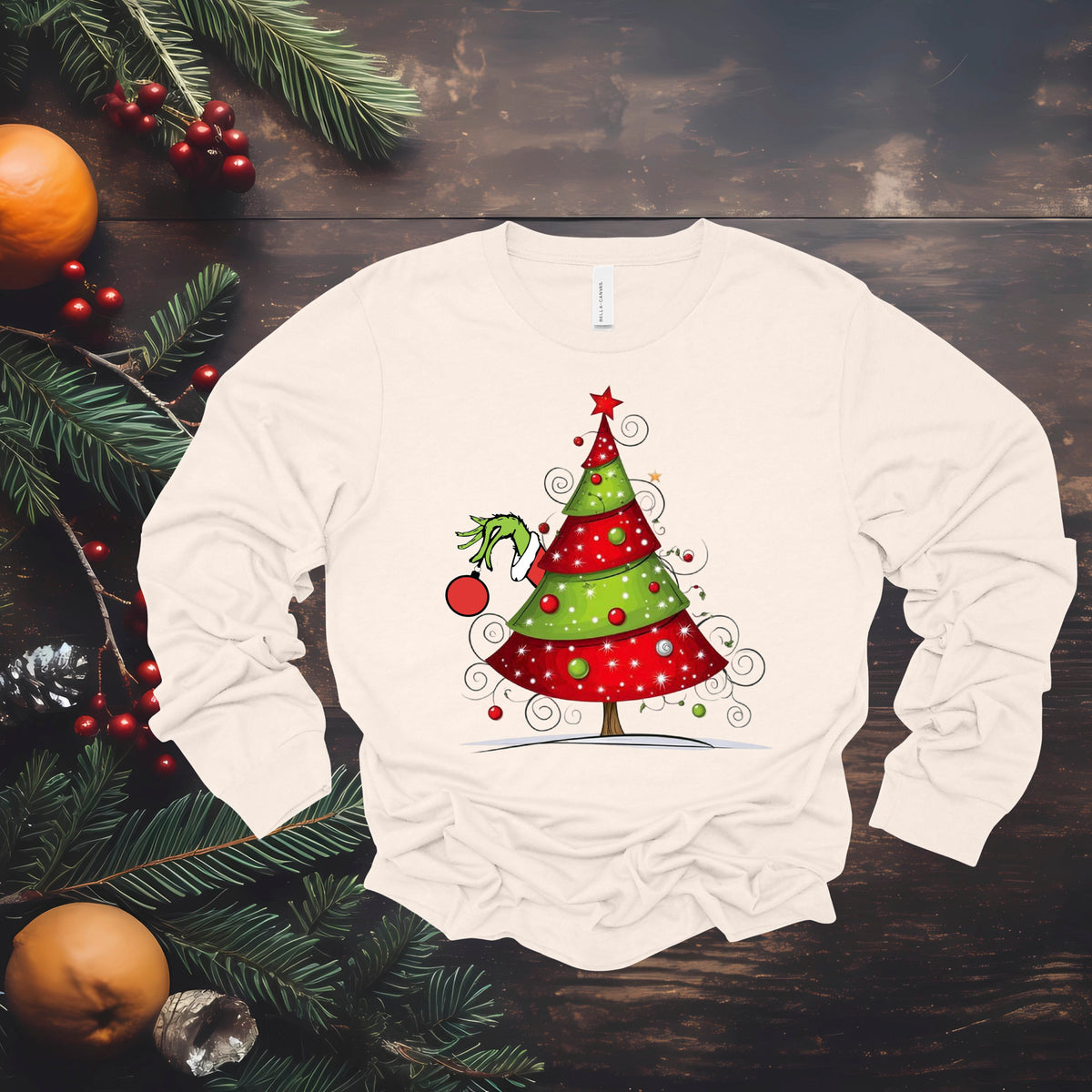 Whimsical Grinch Tree (Multiple Color Choices)