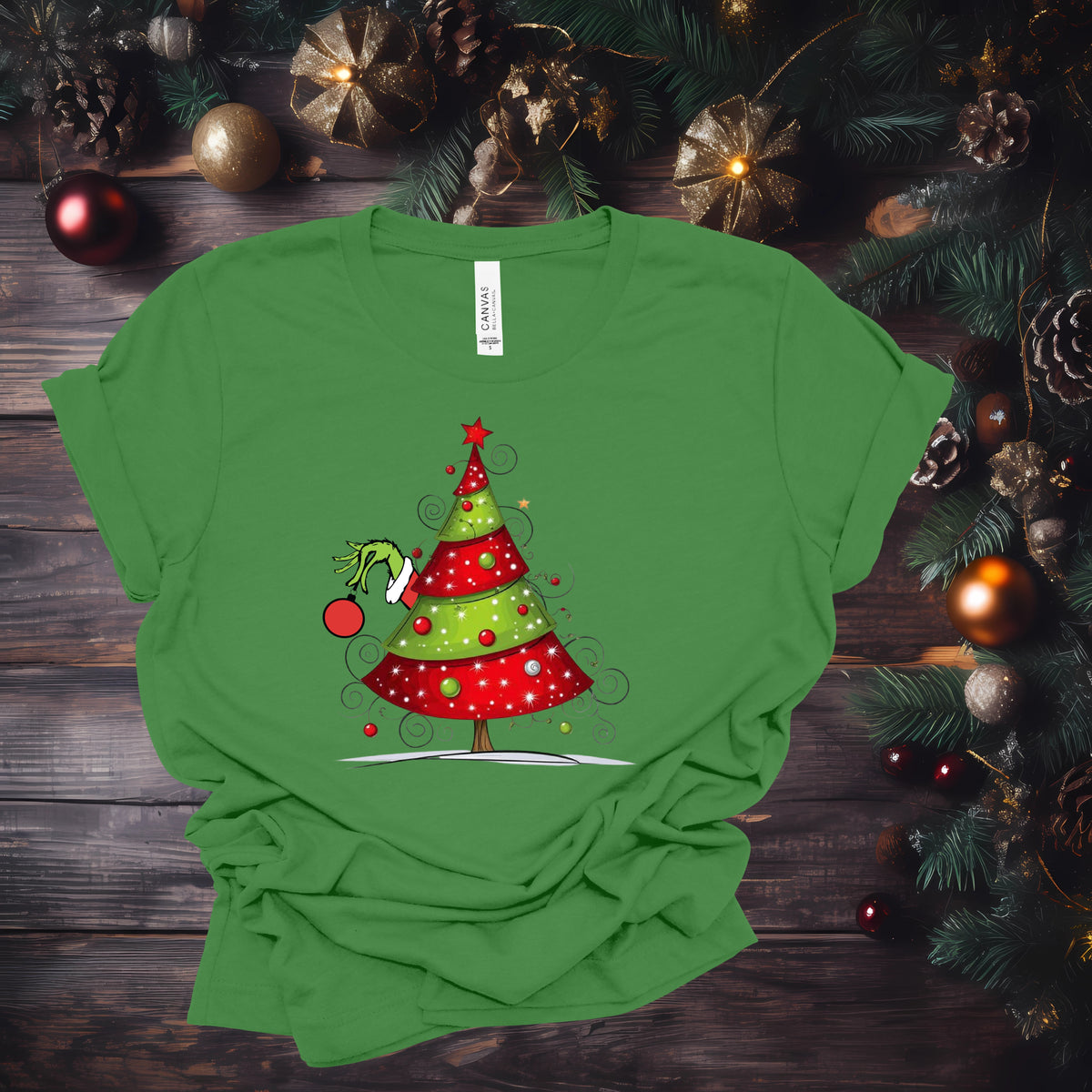 Whimsical Grinch Tree (Multiple Color Choices)